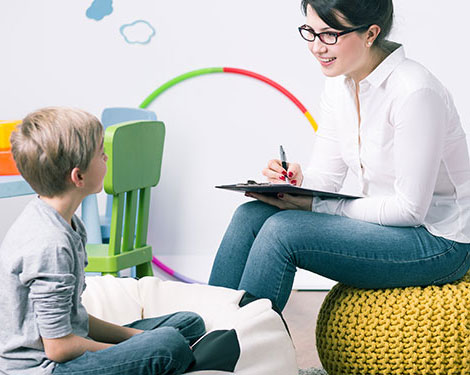 behavioral health provider with child