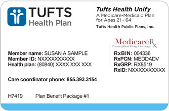 Tufts Health Unify Member ID